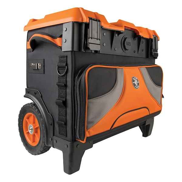 Tradesman Pro Tool Master Rolling Tool Bag, 19 Pockets, 22-Inch