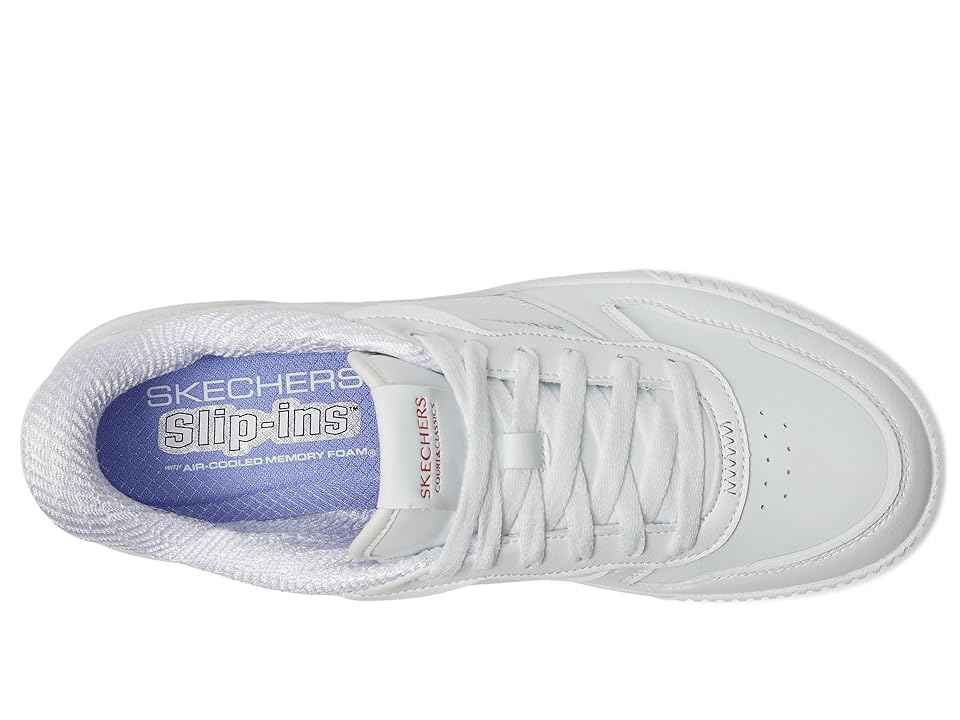 SKECHERS Jade-Put It In Neutral Hands Free Slip-Ins Women's Shoes White : 7.5 B - Medium, Rubber