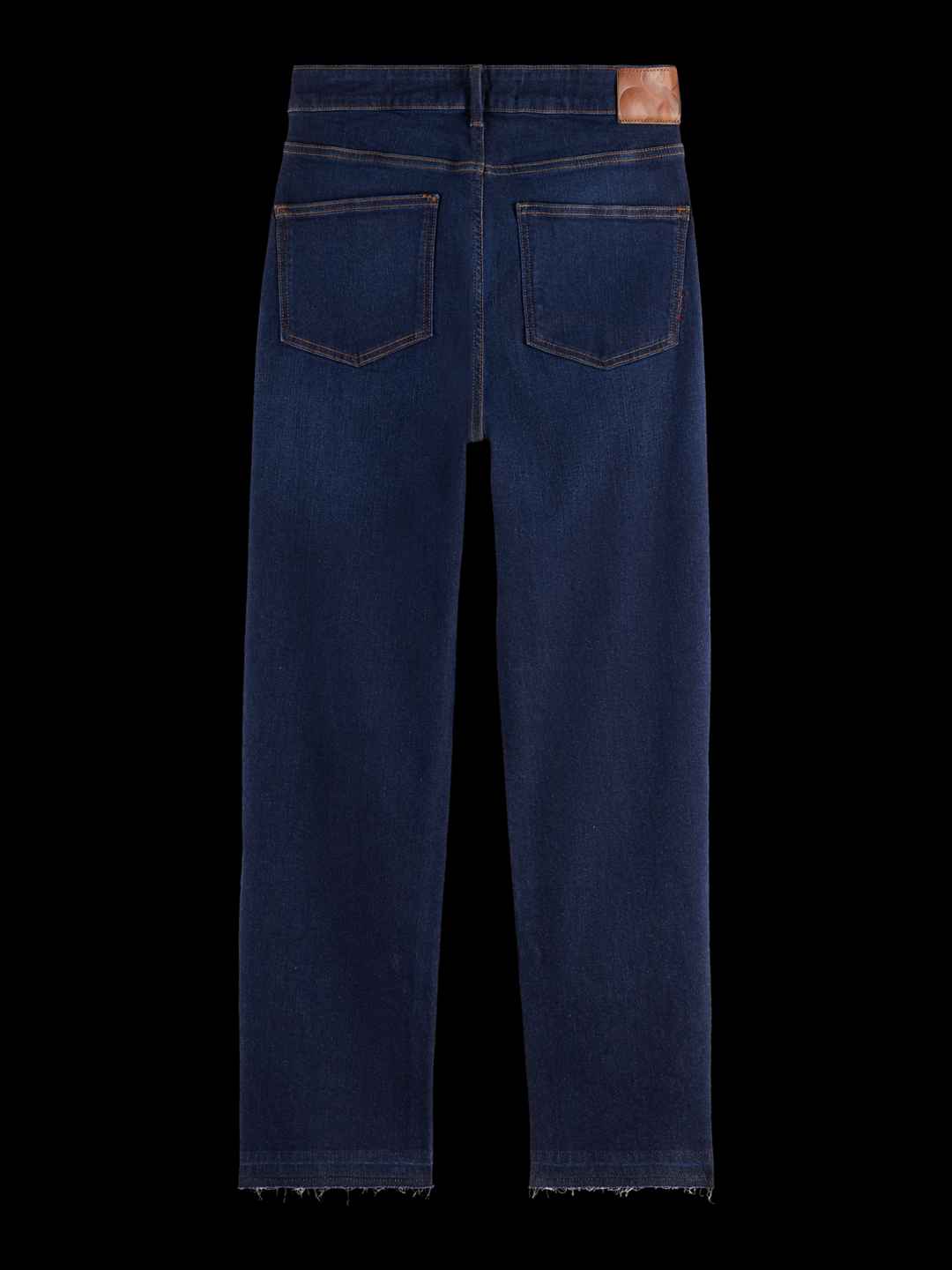 Women's Sky Exposed Fly Straight Jeans | Beaten Blue | Size 24/32 | Denim | Scotch & Soda