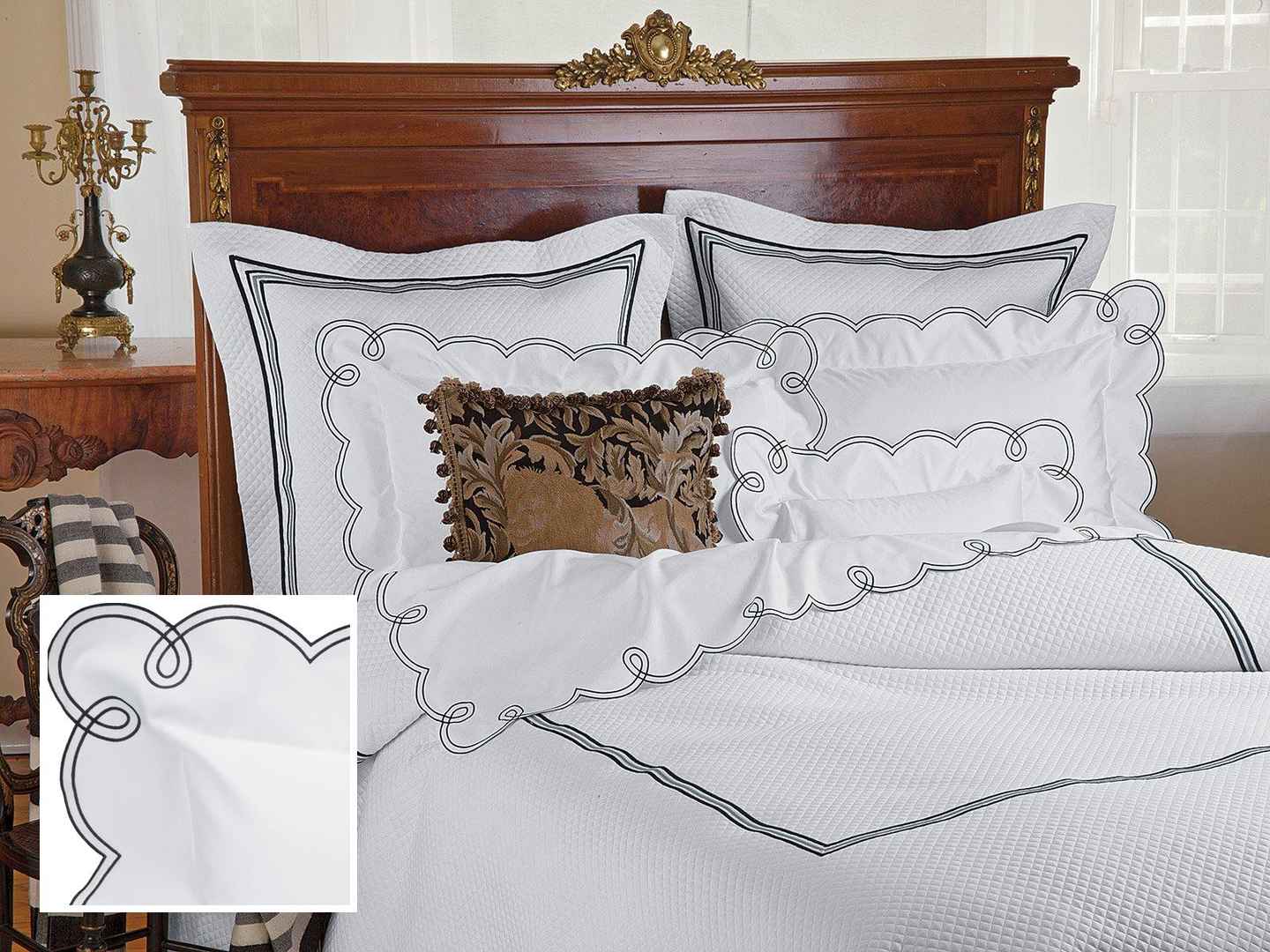 Joie de Loops Sheet Sets Plus,Black (Full )