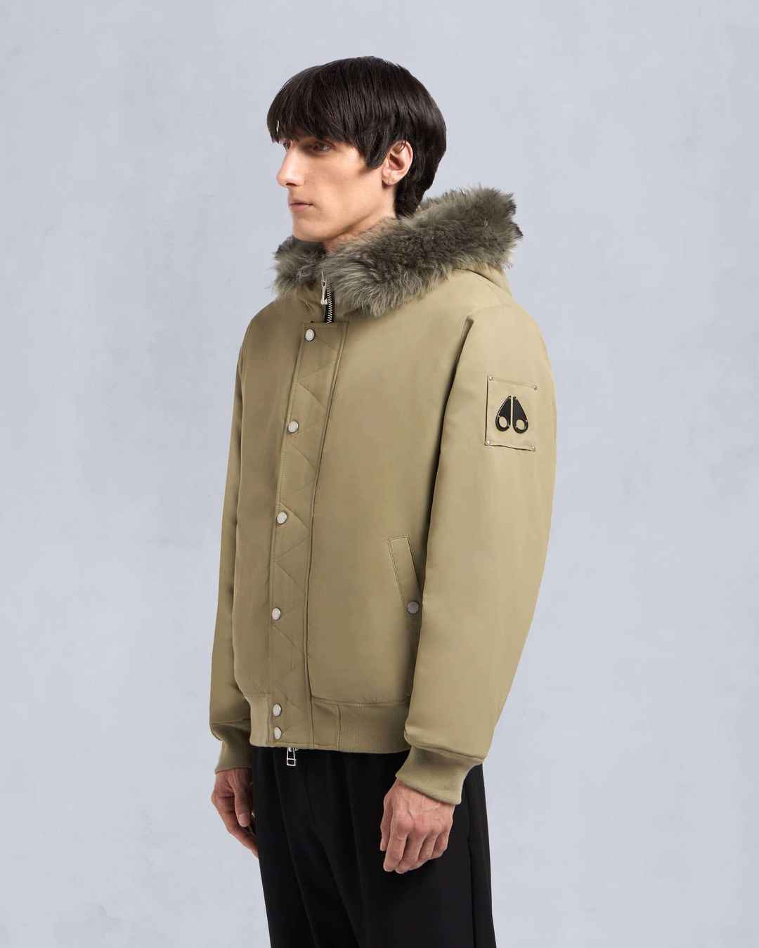 DENALI BOMBER JACKET-Sage /sage shearling -M