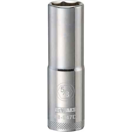 Drive Deep Socket, 6-Point, 5/8in-1/2in