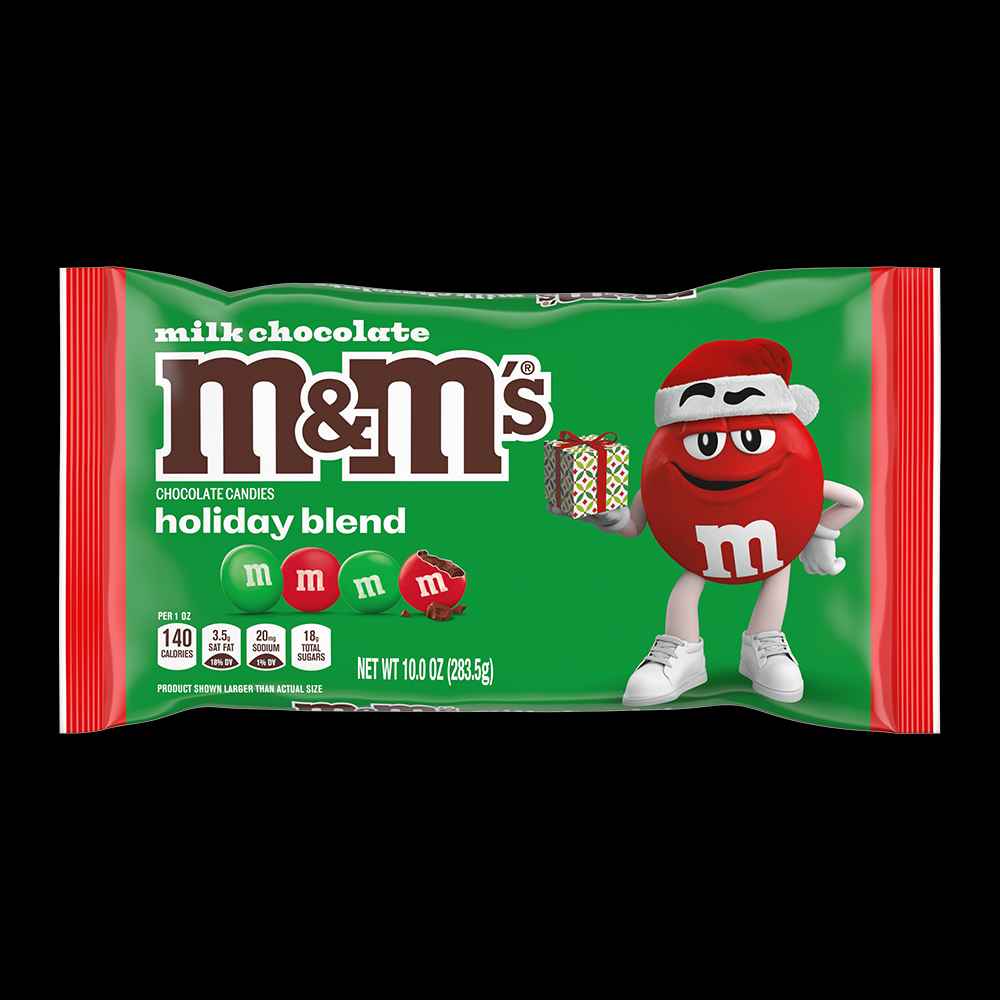 Milk Chocolate Red & Green Christmas Candy, 10oz