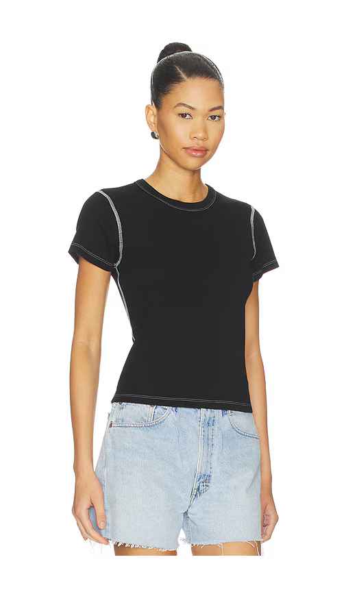 COTTON CITIZEN The Seoul Tee in Black. - size L (also in XS, S, M)