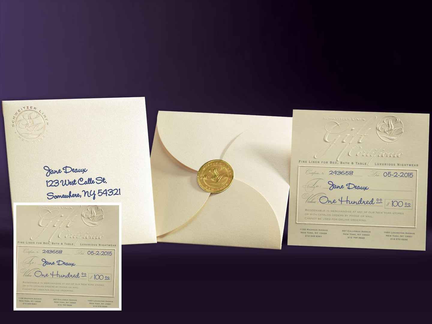 Gift Certificate Gift Certificate, N/A ($50)