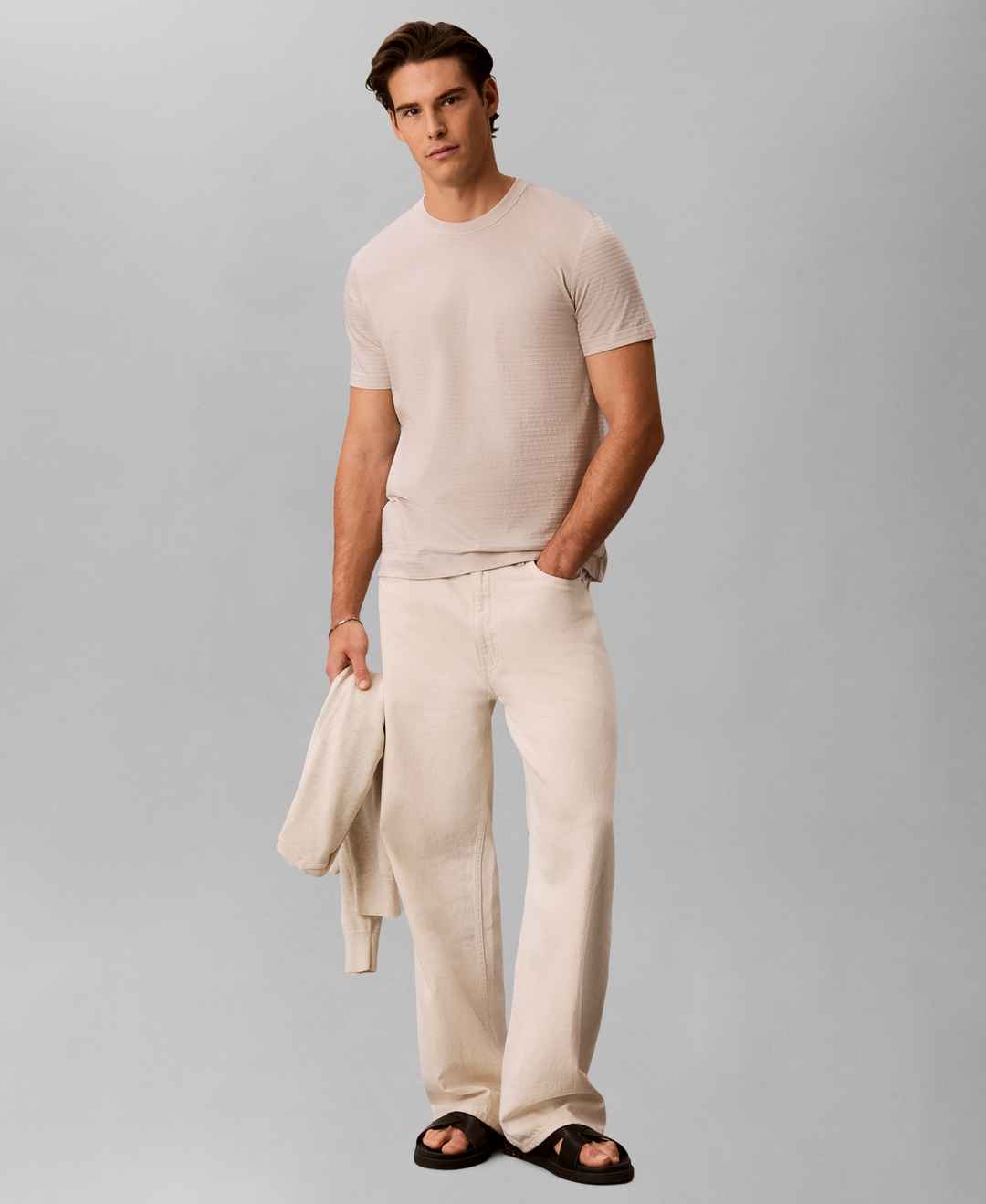 Calvin Klein Men's Crewneck T-Shirt - Moonstruck