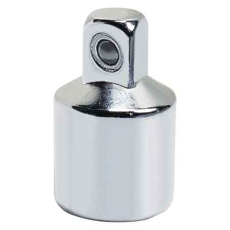 3/8" Drive Socket Adapter, 1 pcs, Socket Adapter,3/8" Female Sq,1/4" Squar
